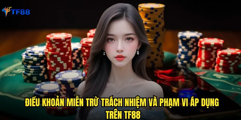Điều khoản miễn trừ trách nhiệm và phạm vi áp dụng trên Tf88
