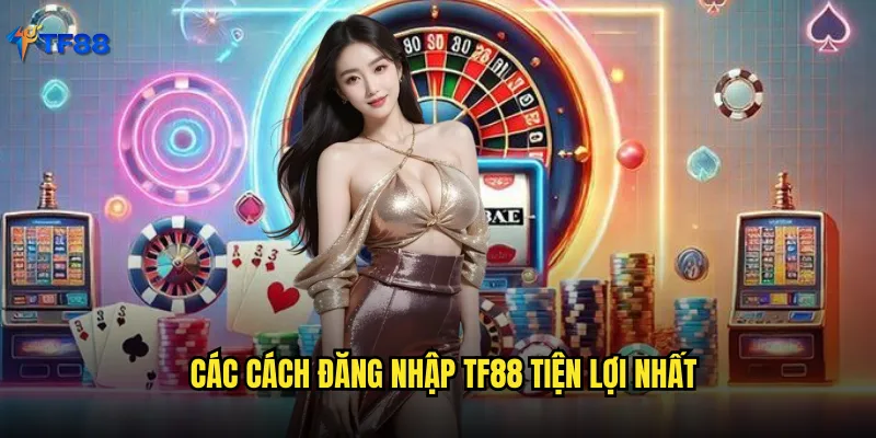 Các cách đăng nhập tf88 tiện lợi nhất