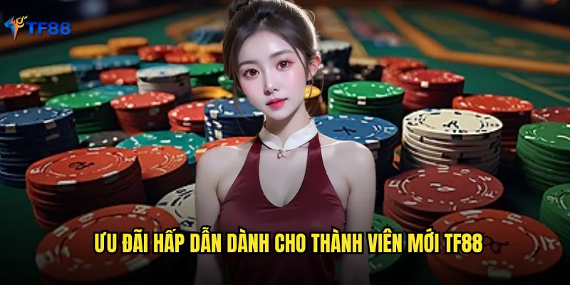 Ưu đãi hấp dẫn dành cho thành viên mới Tf88